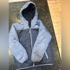 Eddie Bauer Black and Gray Kid’s Jacket